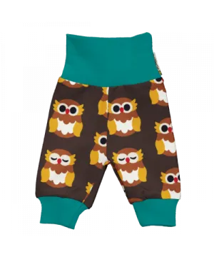 Maxomorra Nordic Owl Doll Rib Pants