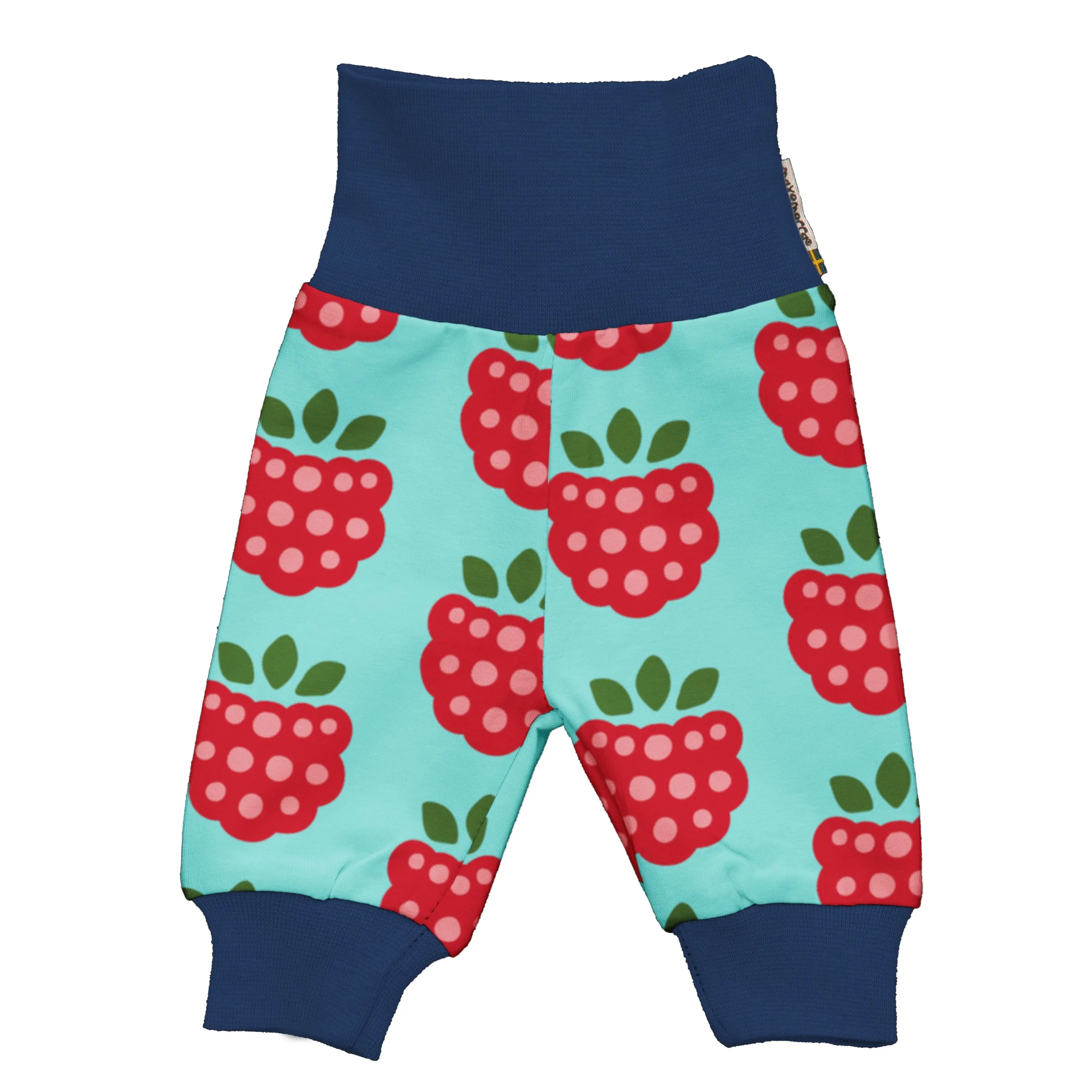 Maxomorra Raspberry Doll Rib Pants