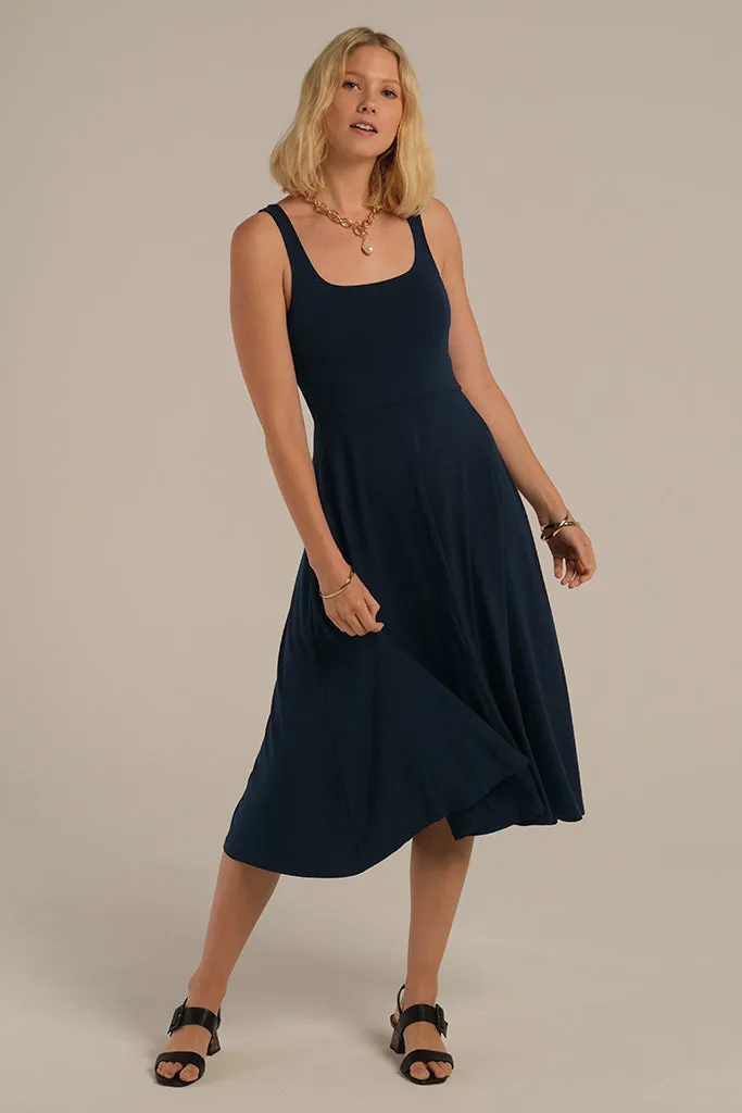 Melanie Dress - Dark Navy