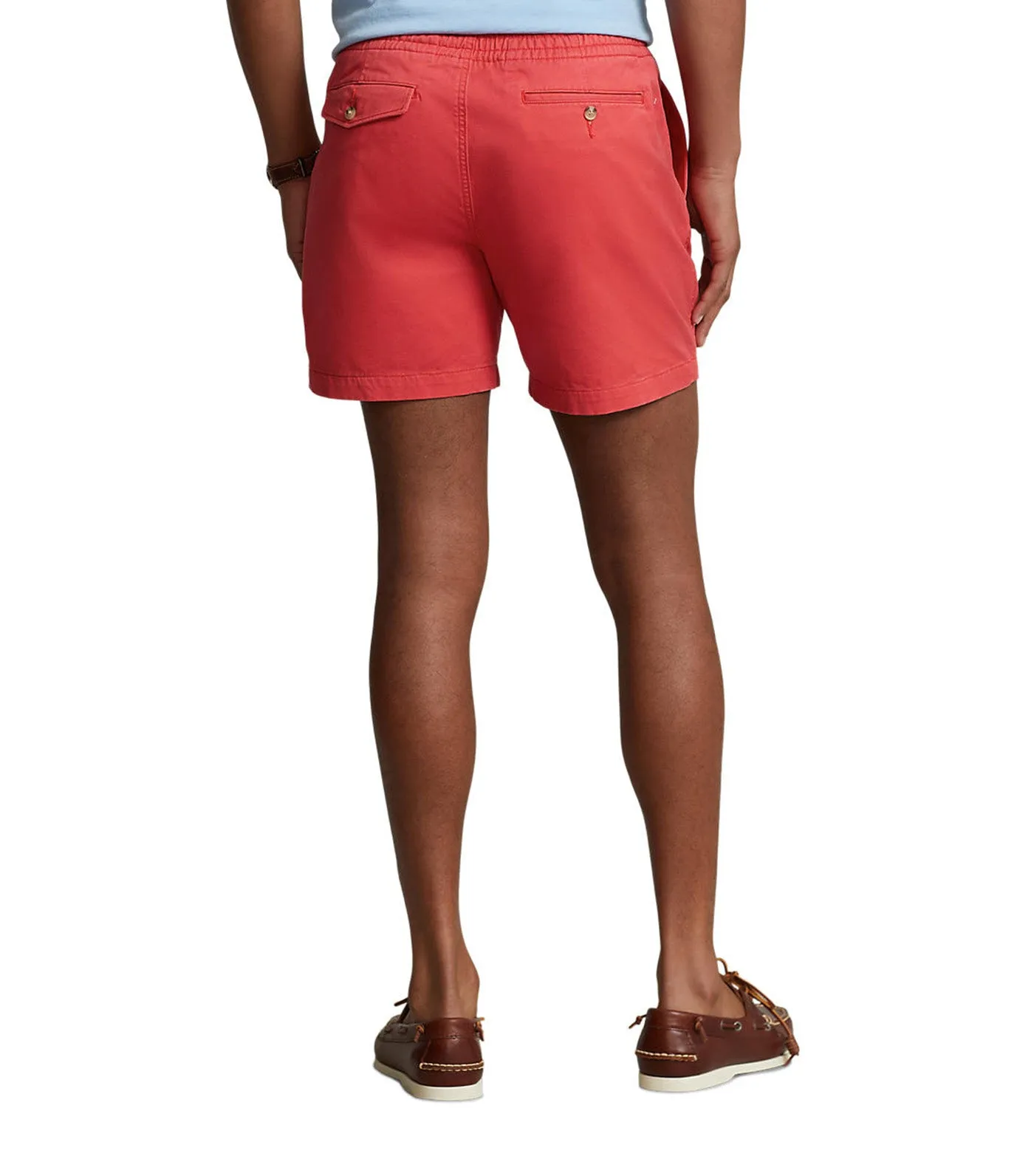 Men's 6-Inch Polo Prepster Stretch Chino Shorts Red