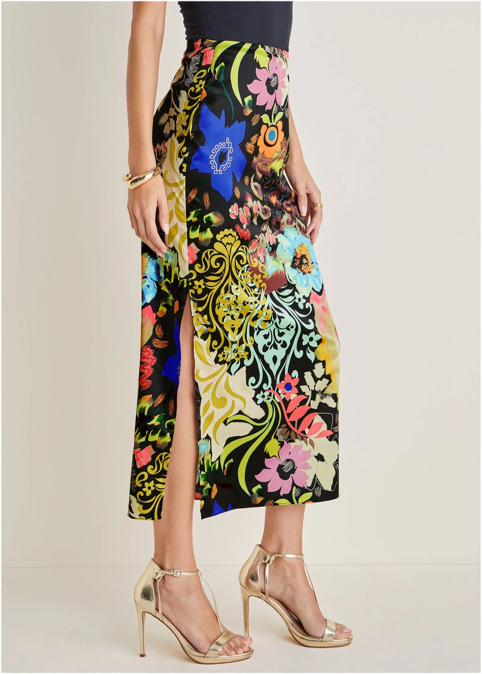 Midi Slip Skirt - Viva La Vida