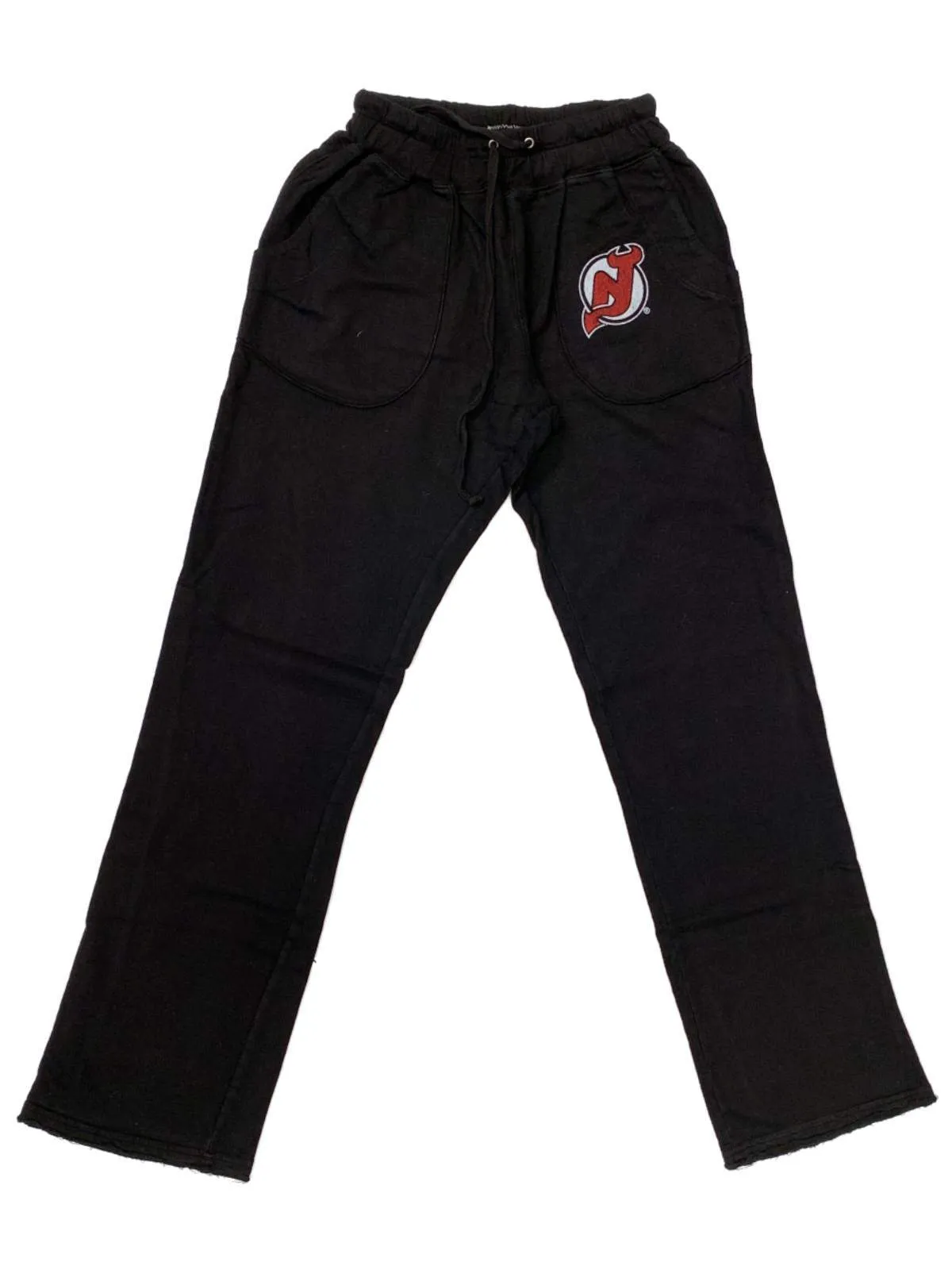 New Jersey Devils Retro Brand Men's Black Drawstring Sweatpants