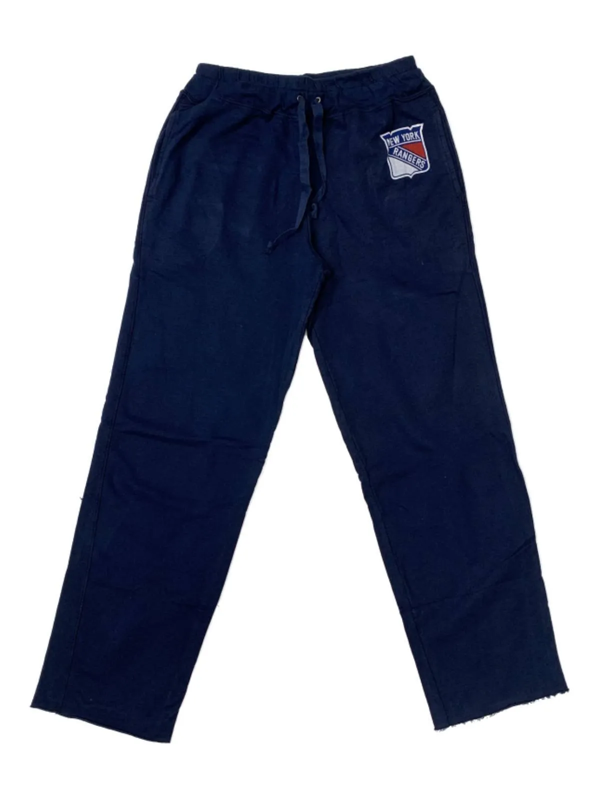 New York Rangers Retro Brand Men's Navy Drawstring Sweatpants