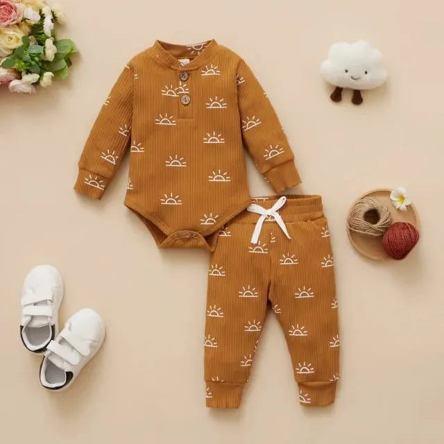 Newborn Baby Bodysuits   Elastic Pants