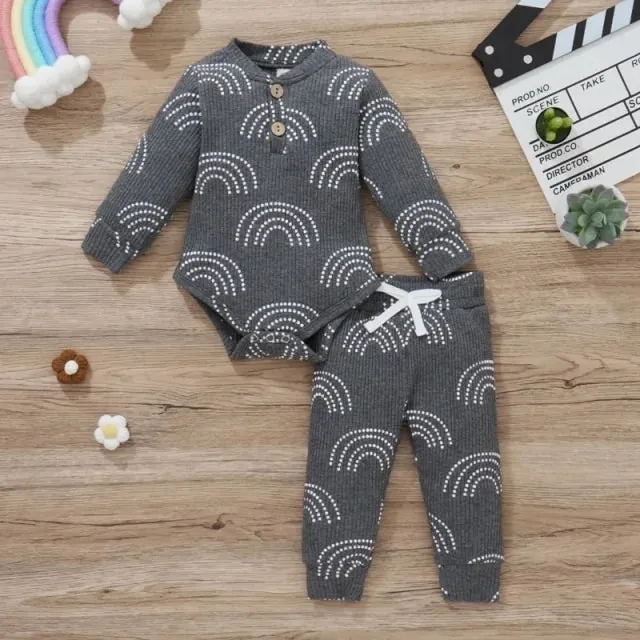 Newborn Baby Bodysuits   Elastic Pants