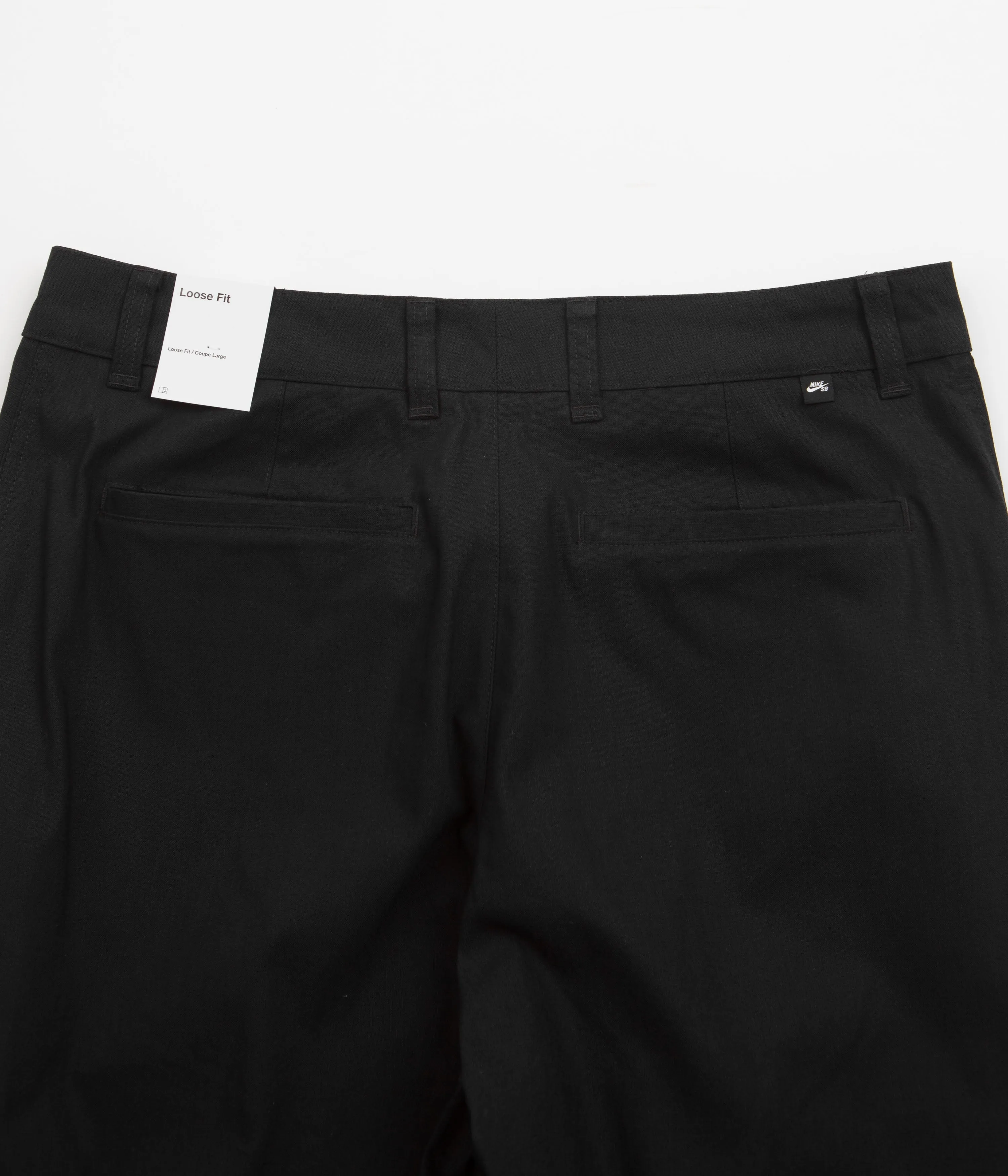 Nike SB Loose Fit Chino Pants - Black