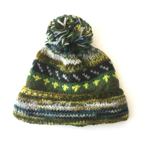 Nordic Fairtrade Woollen Bobble Hat