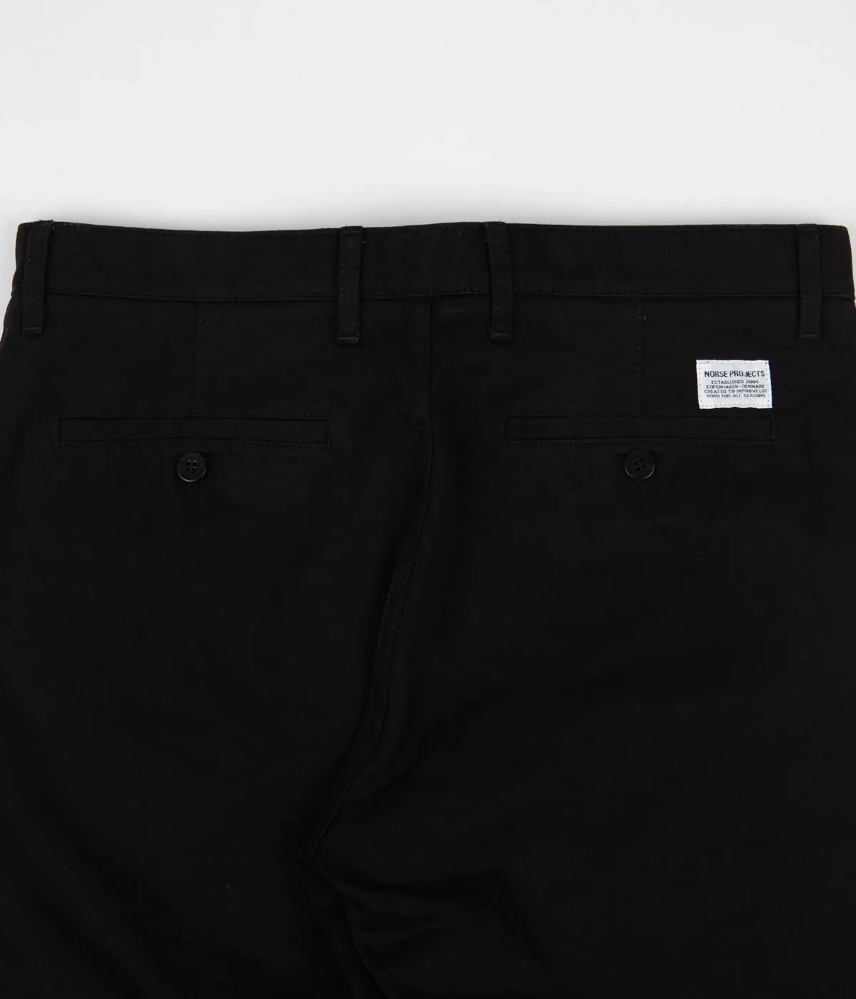 Norse Projects Aros Heavy Pants - Black