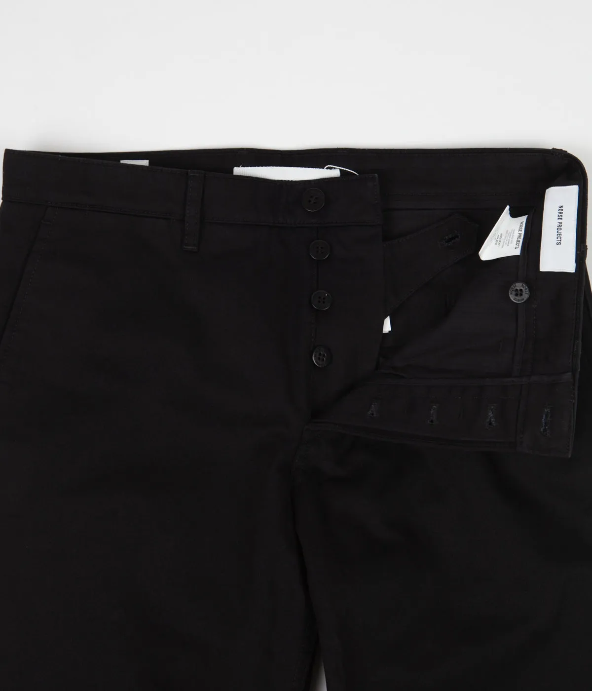 Norse Projects Aros Heavy Pants - Black