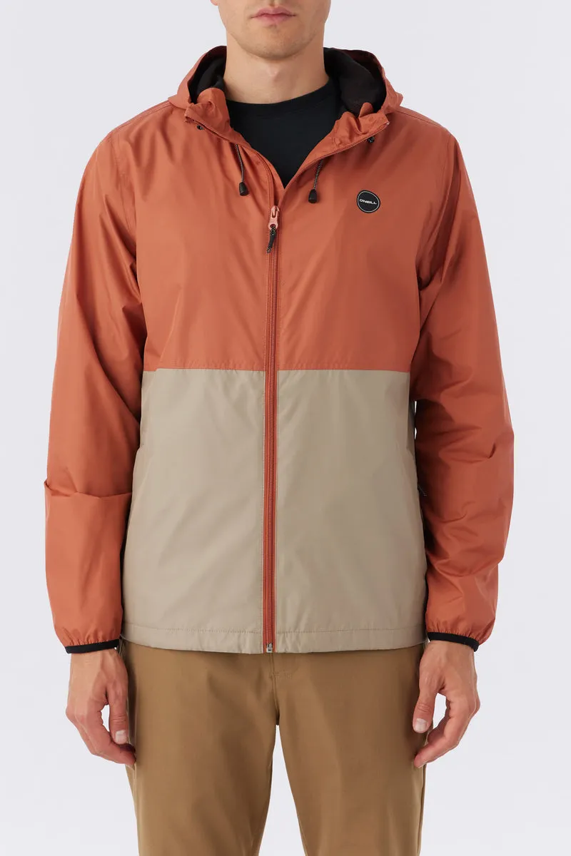 O'Neill Nomadic Windbreaker Jacket-Clay