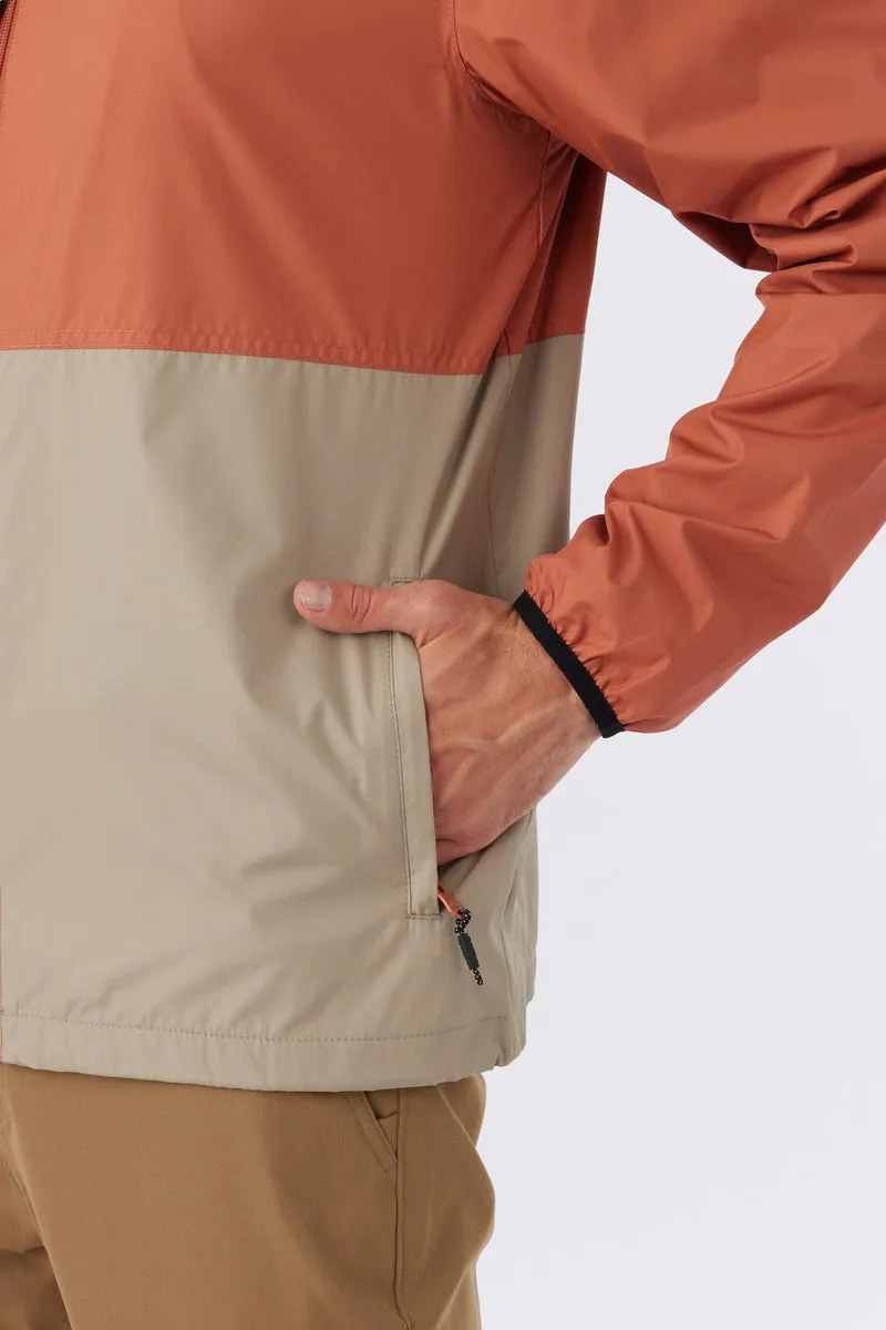 O'Neill Nomadic Windbreaker Jacket-Clay