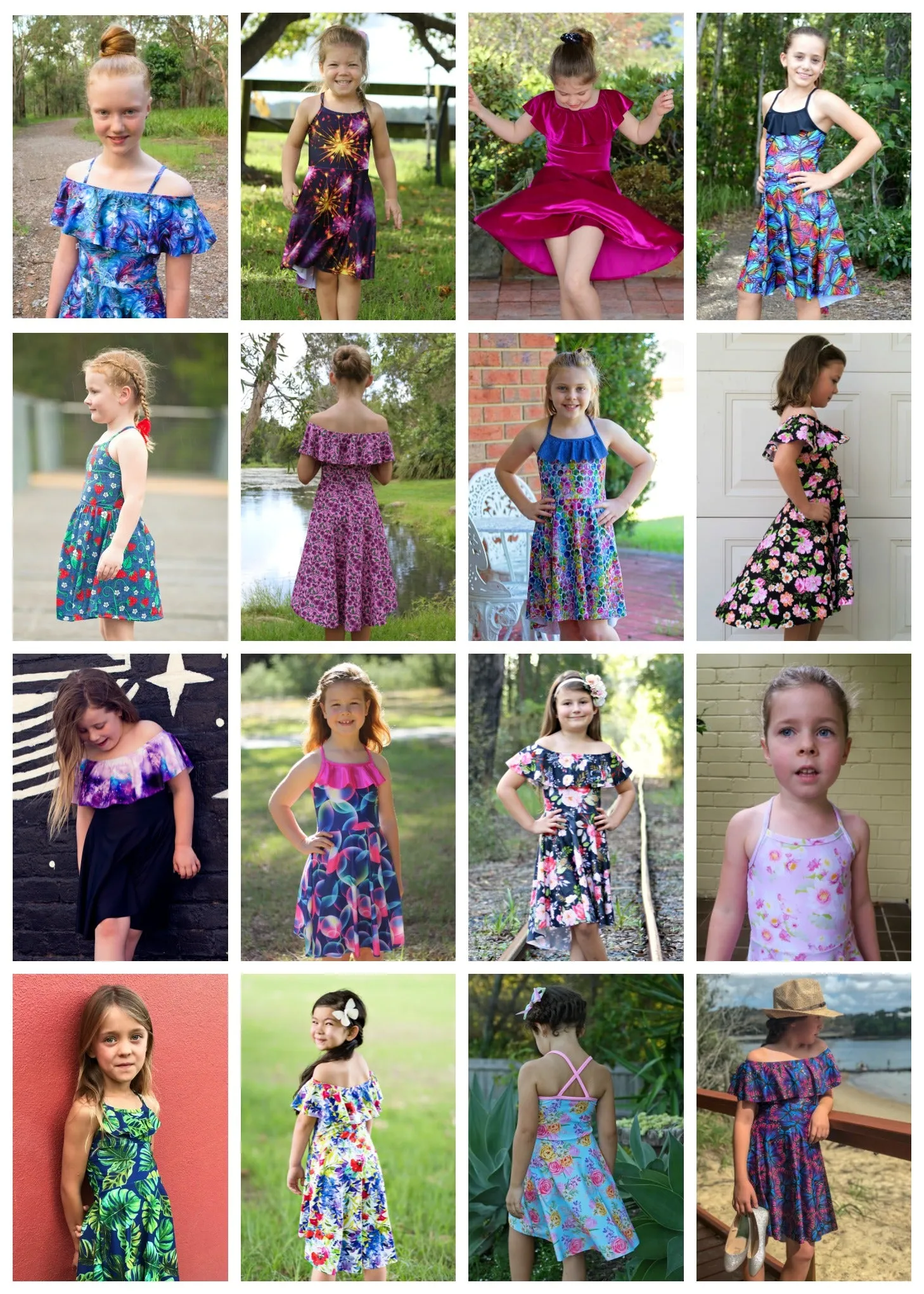 PDF Pattern: Flounce Dress