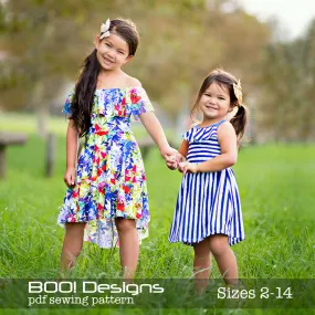 PDF Pattern: Flounce Dress