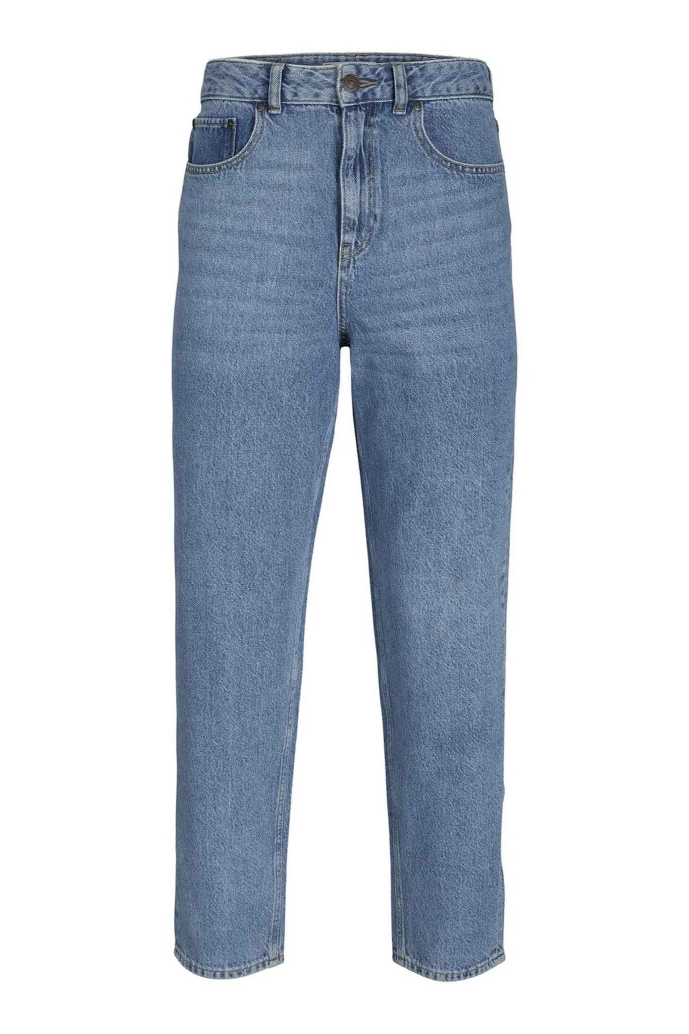 Performance Mom Jeans - Light Blue Denim