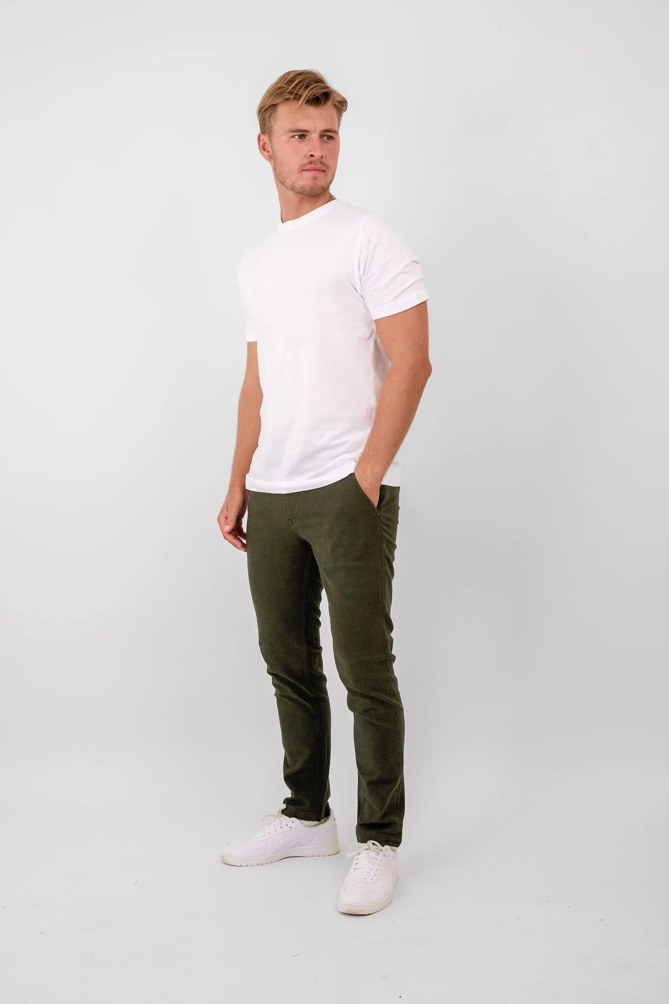 Performance Structure Trousers (Regular) - Dark Green