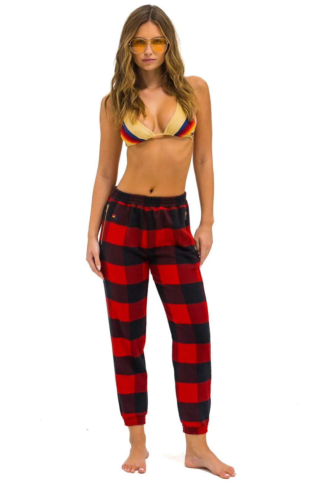 PLAID LODGE PANT - BUFFALO PLAID