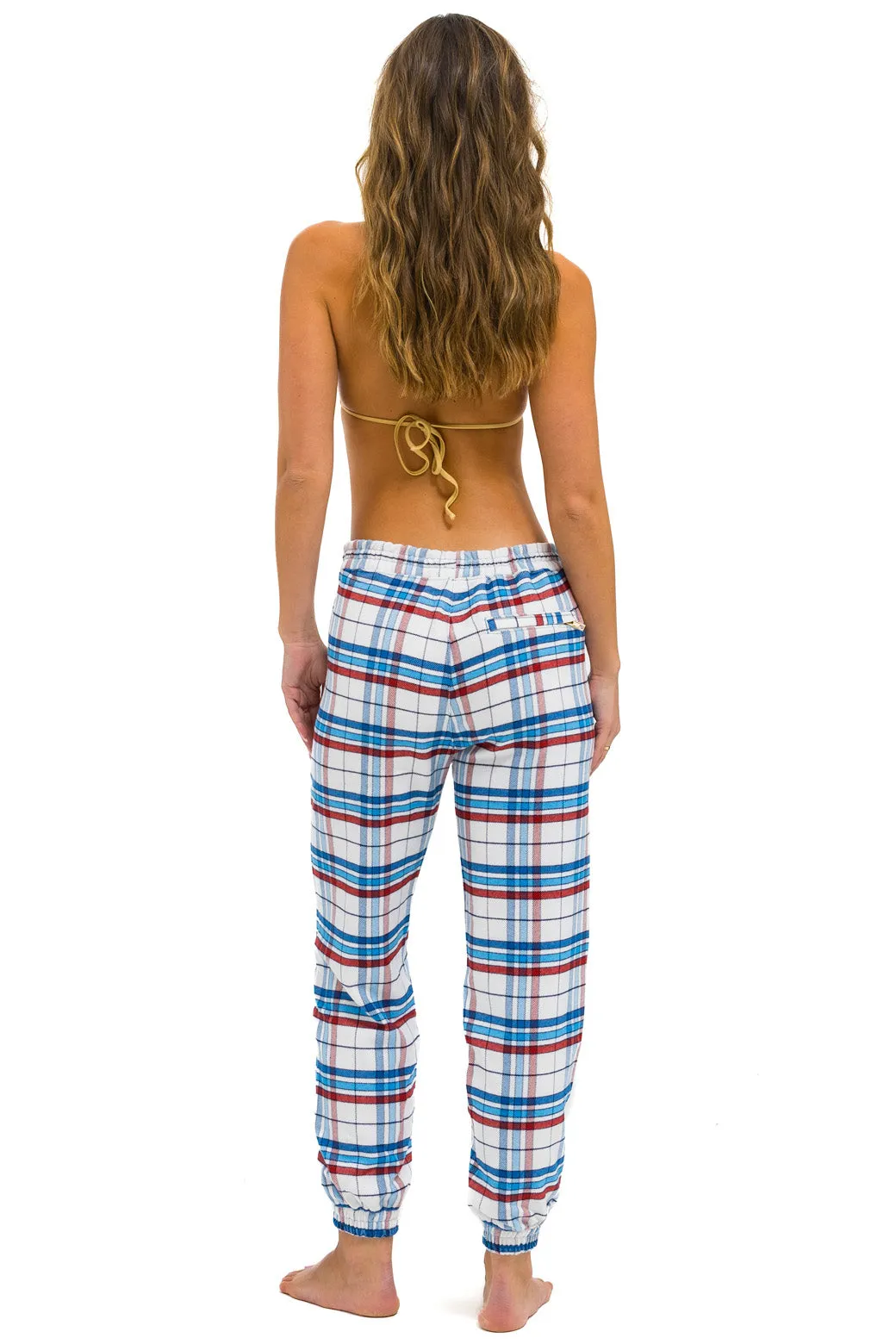 PLAID LODGE PANT - MONTAUK PLAID