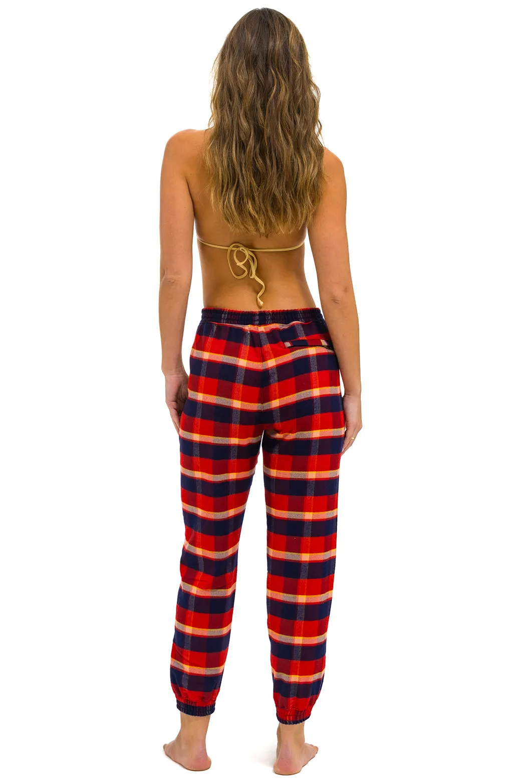 PLAID LODGE PANT - RUGBY PLAID