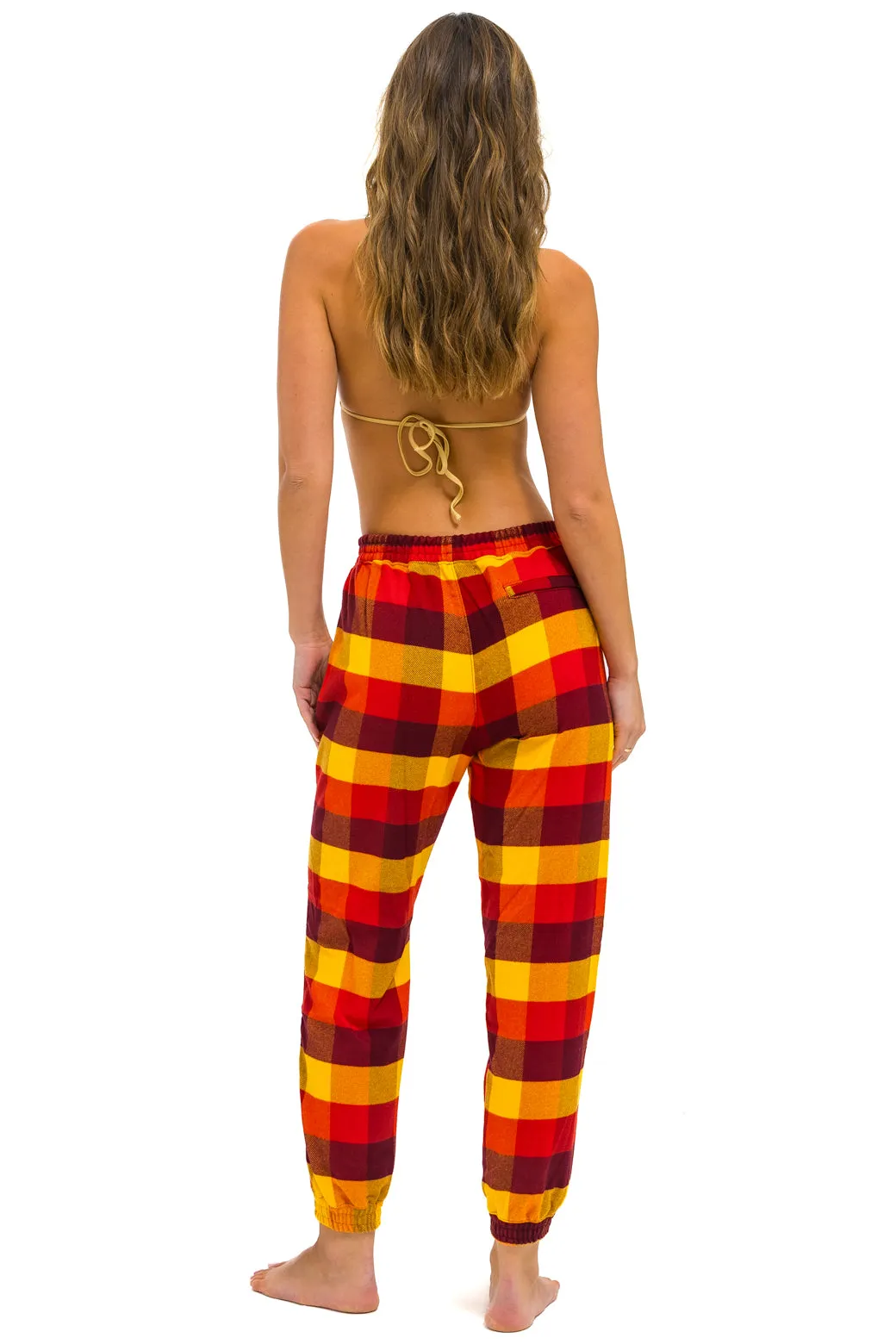 PLAID LODGE PANT - SURFY PLAID