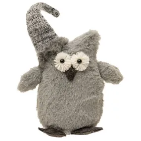 Plush Grey Owl