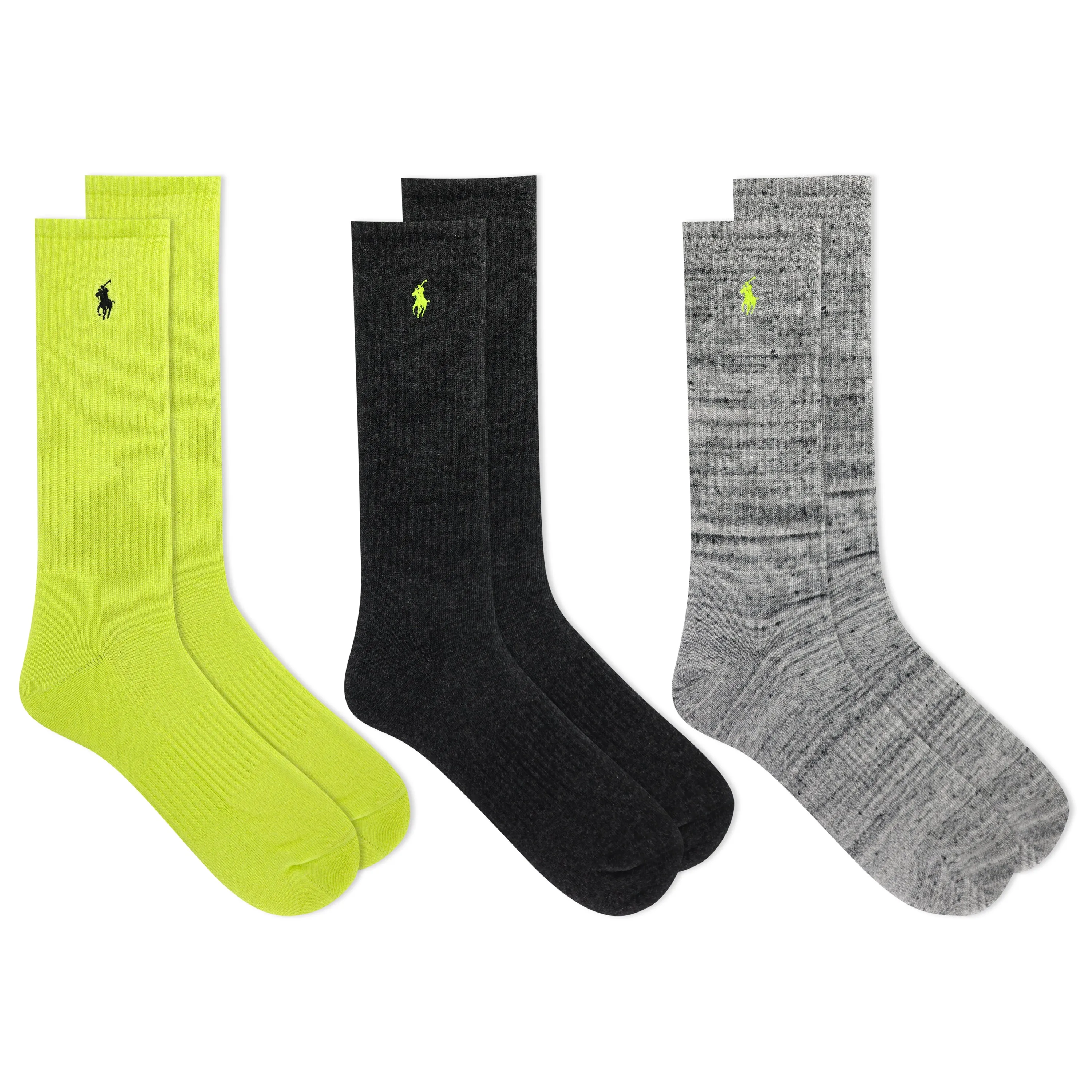 Polo Ralph Lauren Men's 3-Pack Crew Socks