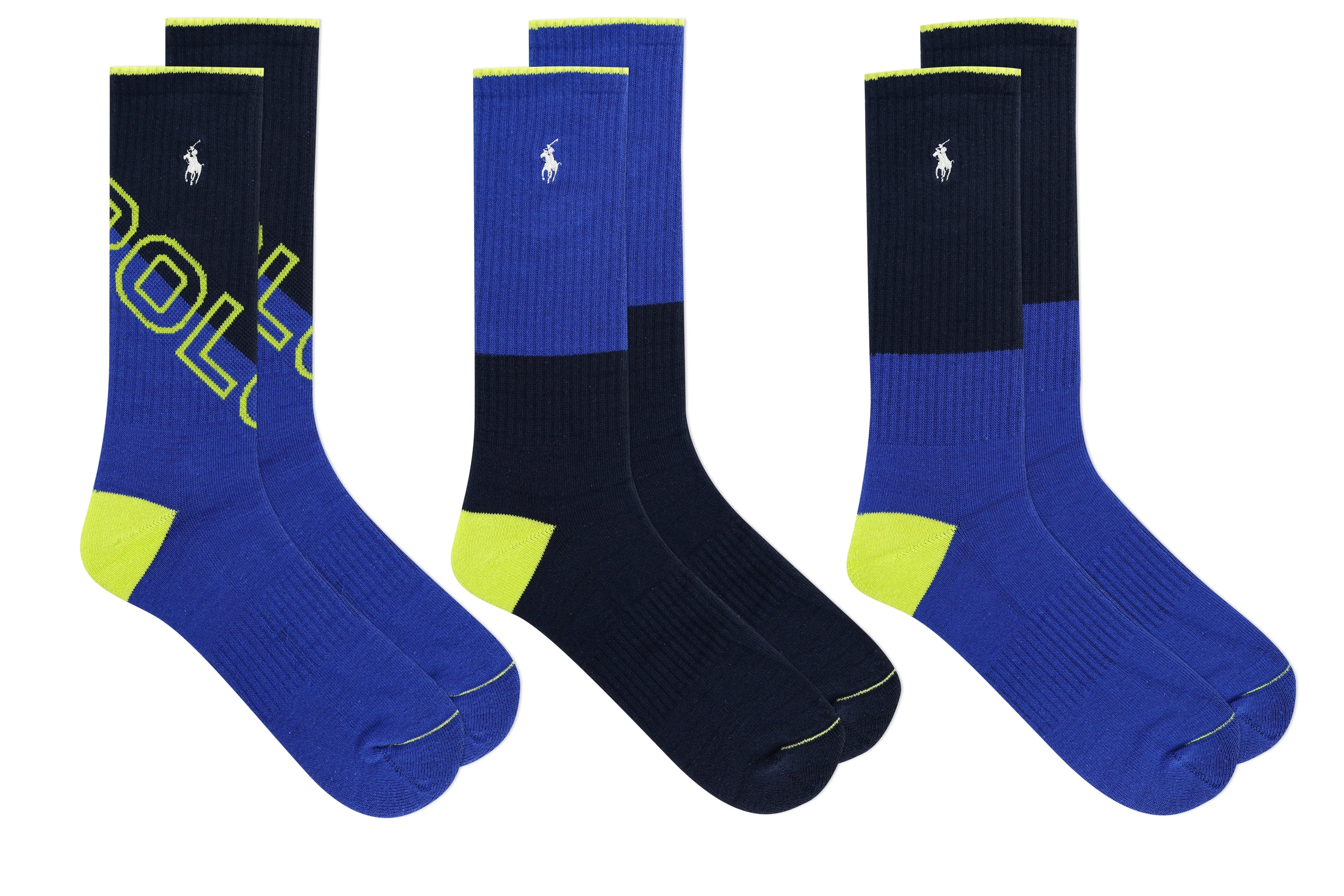 Polo Ralph Lauren Men's 3-Pack Crew Socks