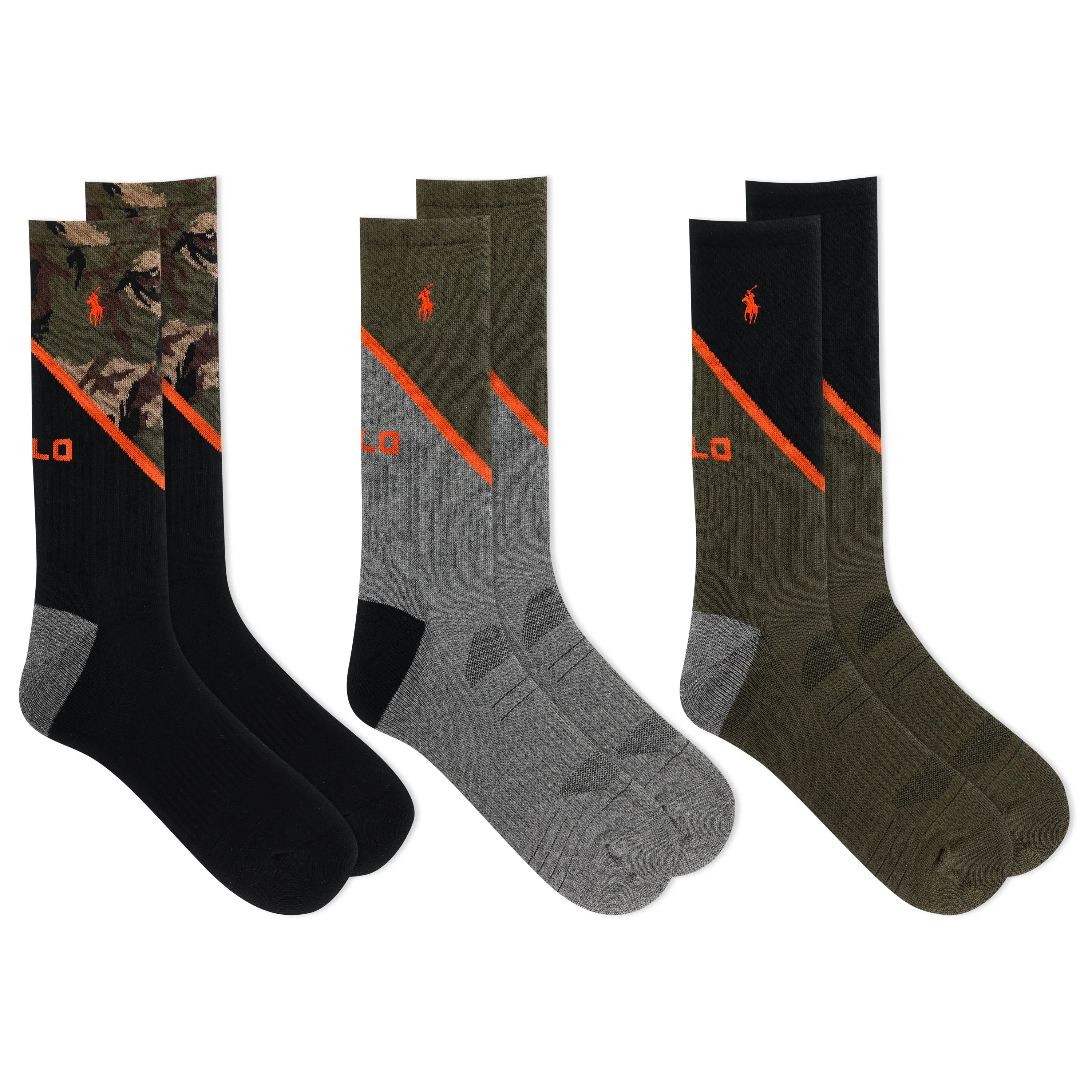 Polo Ralph Lauren Men's 3-Pack Crew Socks