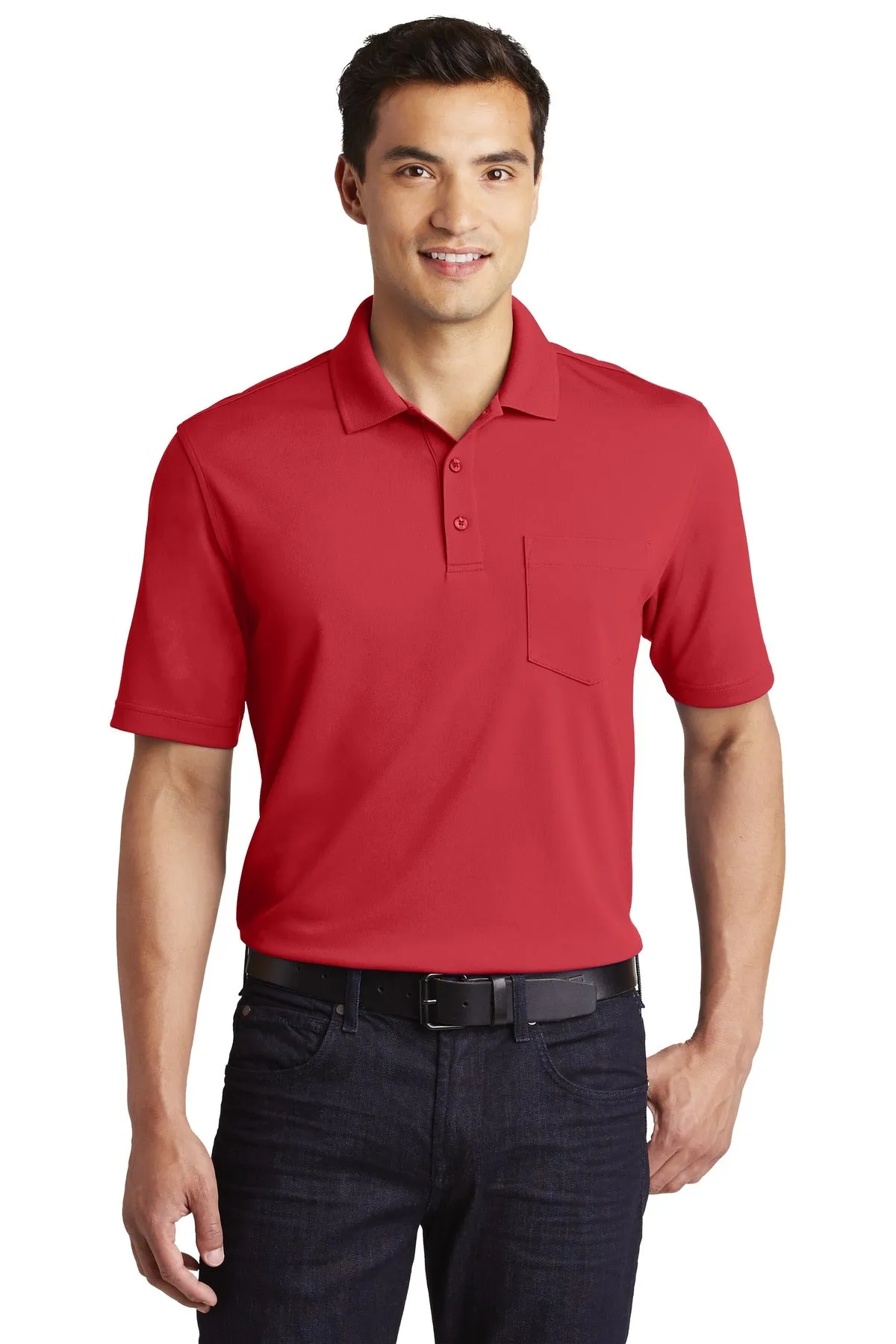 Port Authority® Dry Zone® UV Micro-Mesh Pocket Polo. K110P