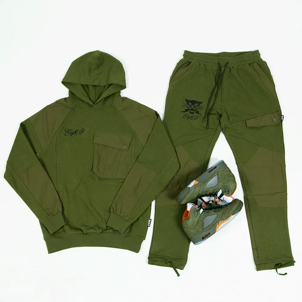 Prey Fleece Joggers Olive