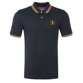 Psycho Bunny Tarrytown Sport Polo Shirt in Navy