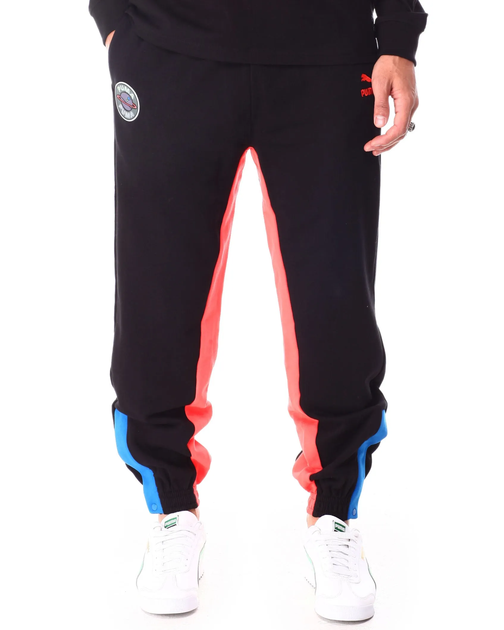 Puma Men's Retro Sci-Fi Color-Block Sweatpant