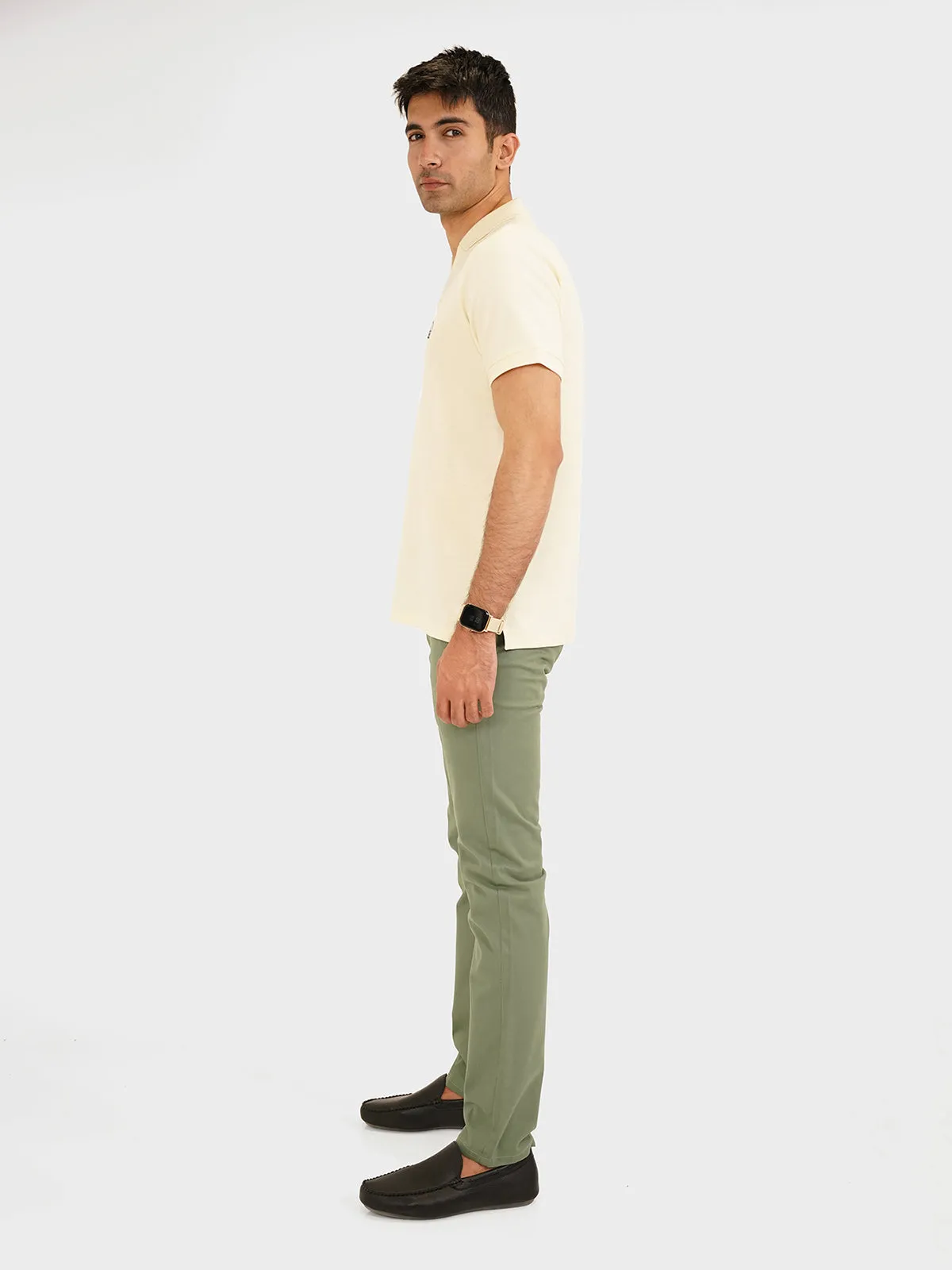 "ADHAM" Casual Twill Chino Pant