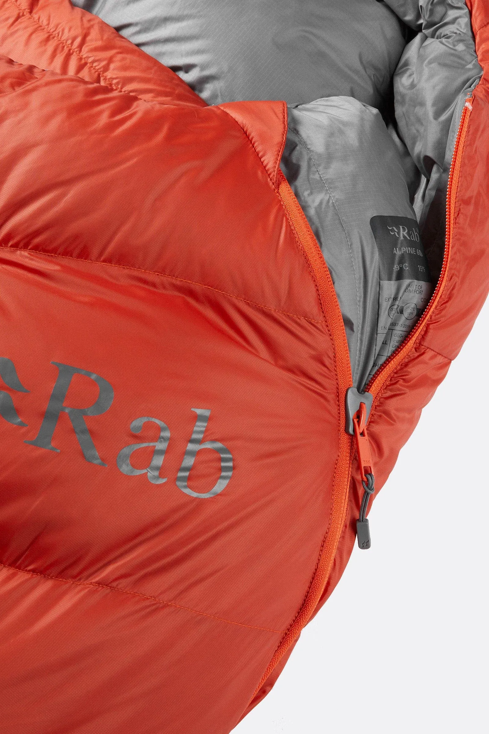 Rab Alpine 600 Sleeping Bag (-9°C/15°F)