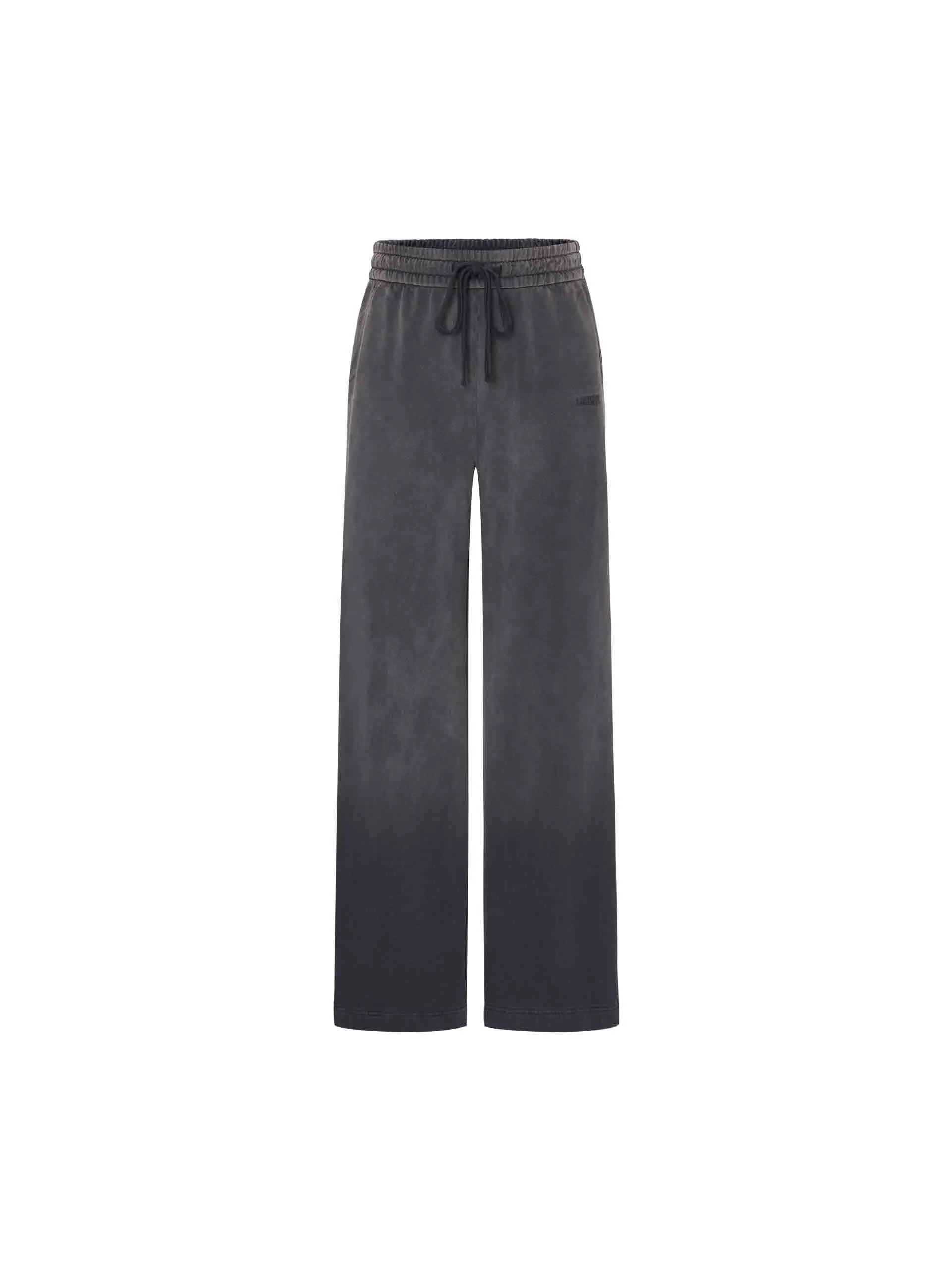 Retro Drawstring Waist Pants