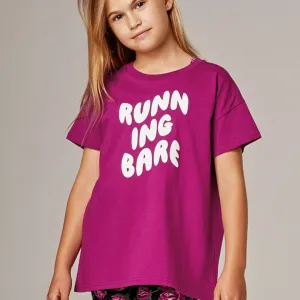 Running Bare Girls Quarterback Tee