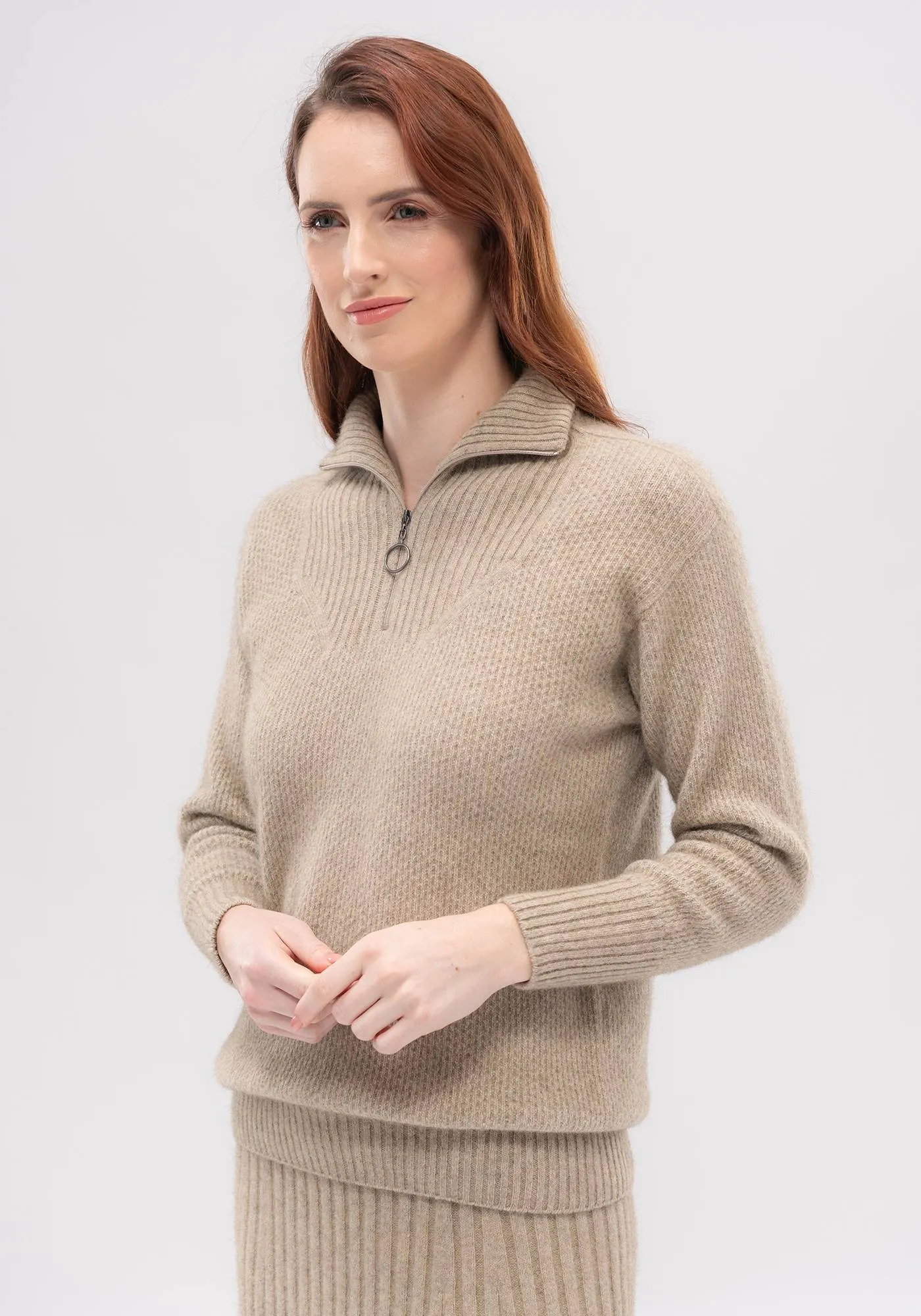 Seraphina Zip Sweater