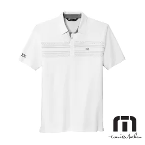 Sigma Chi Travis Mathew Embroidered Chest Stripe Golf Polo