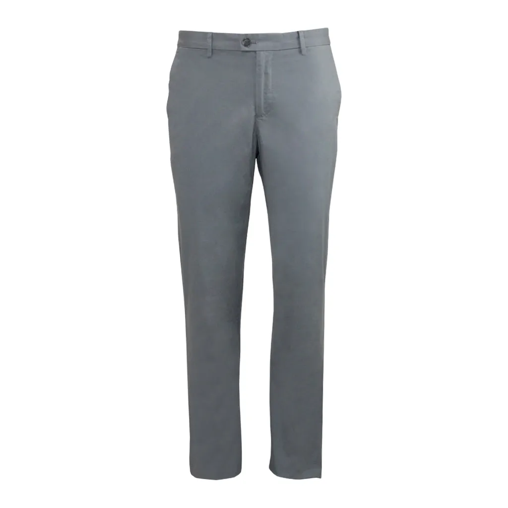 SLIM FIT SOLID STRETCH CHINO PANT