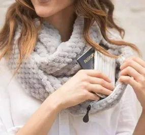 Snowysky Infinity Scarf with Pocket