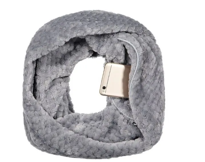 Snowysky Infinity Scarf with Pocket