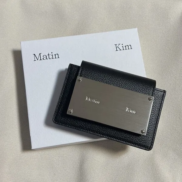 South Korea Niche Matin Kim Designer Brand Matinkim Card Holder Classic Simple Practical Coin Purse