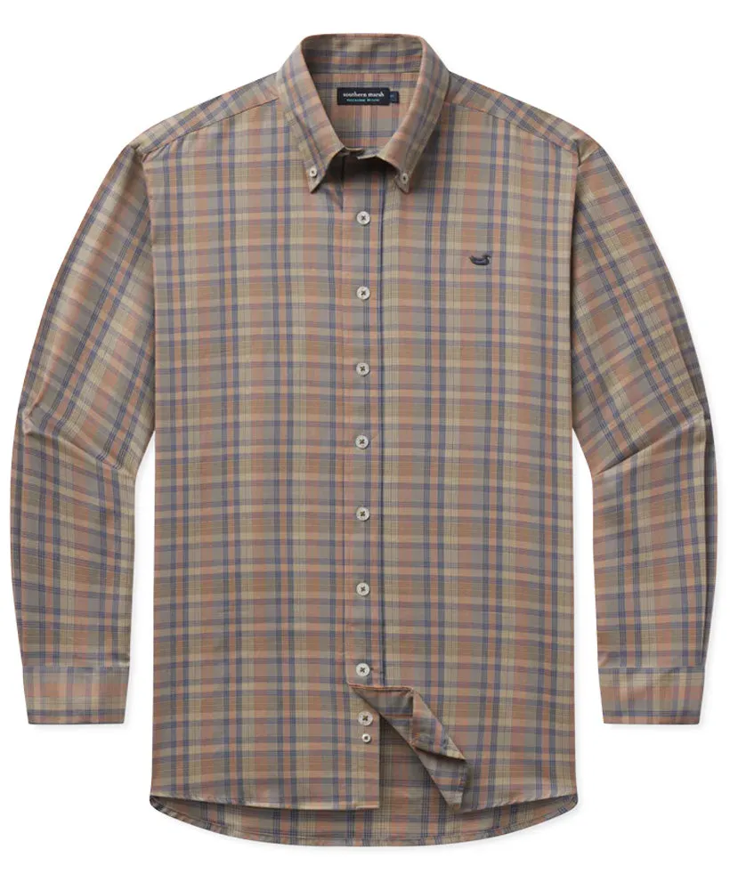 Southern Marsh - Benton Grid Dress Shirt