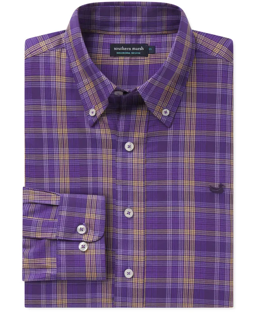 Southern Marsh - Benton Grid Dress Shirt