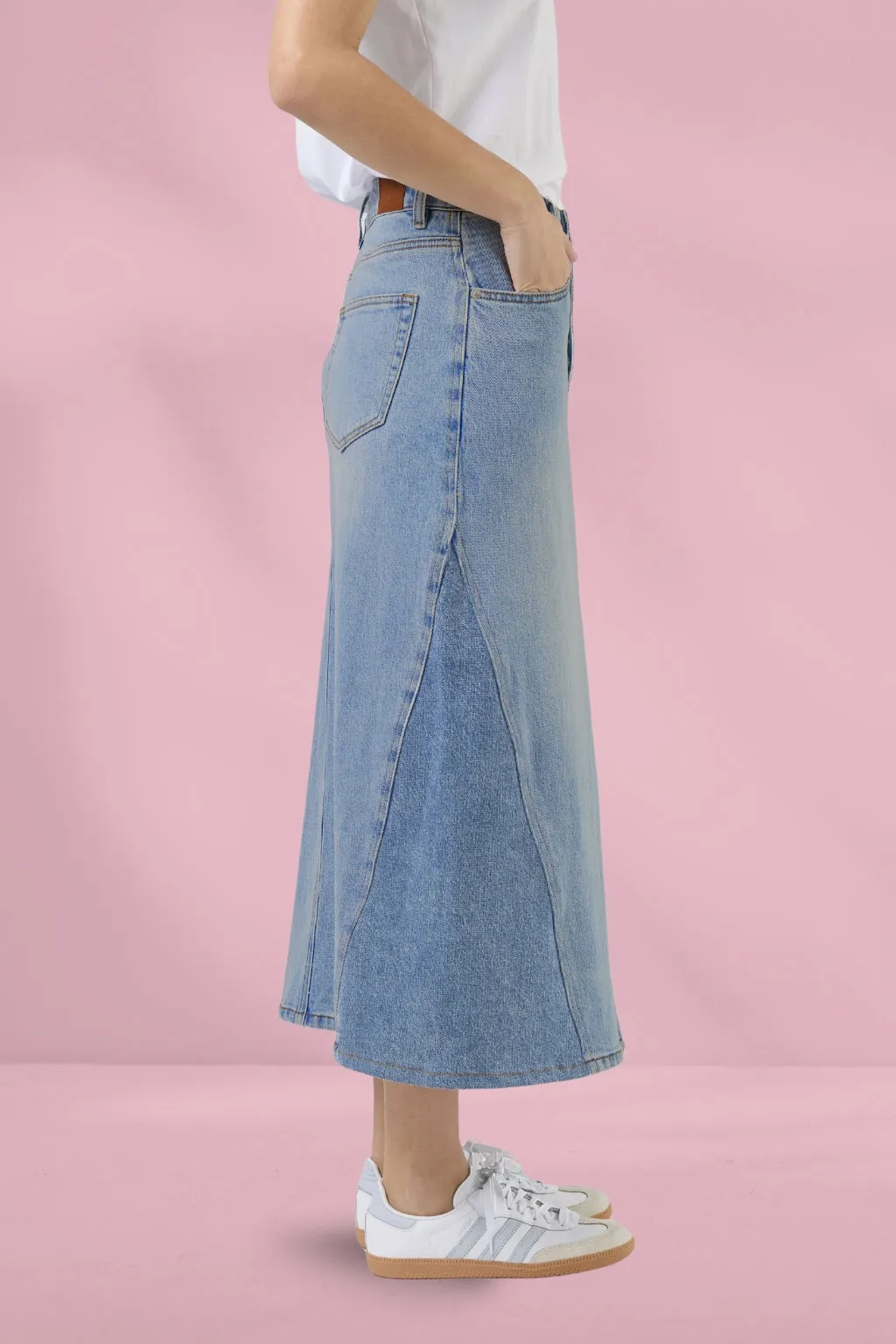 Stella and Gemma Taylah Skirt Mid Blue