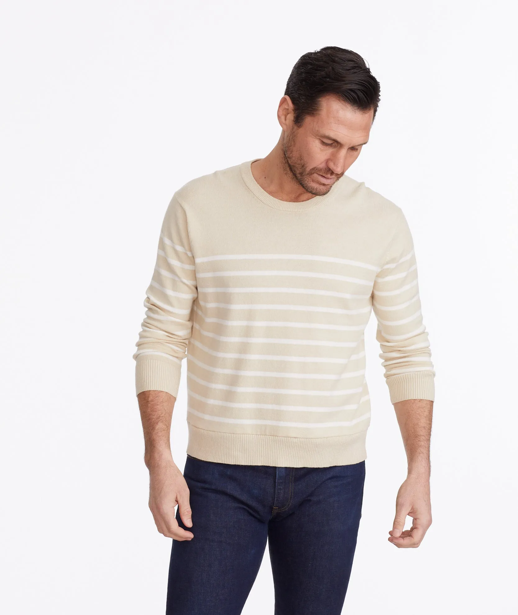 Striped Crewneck Sweater - FINAL SALE