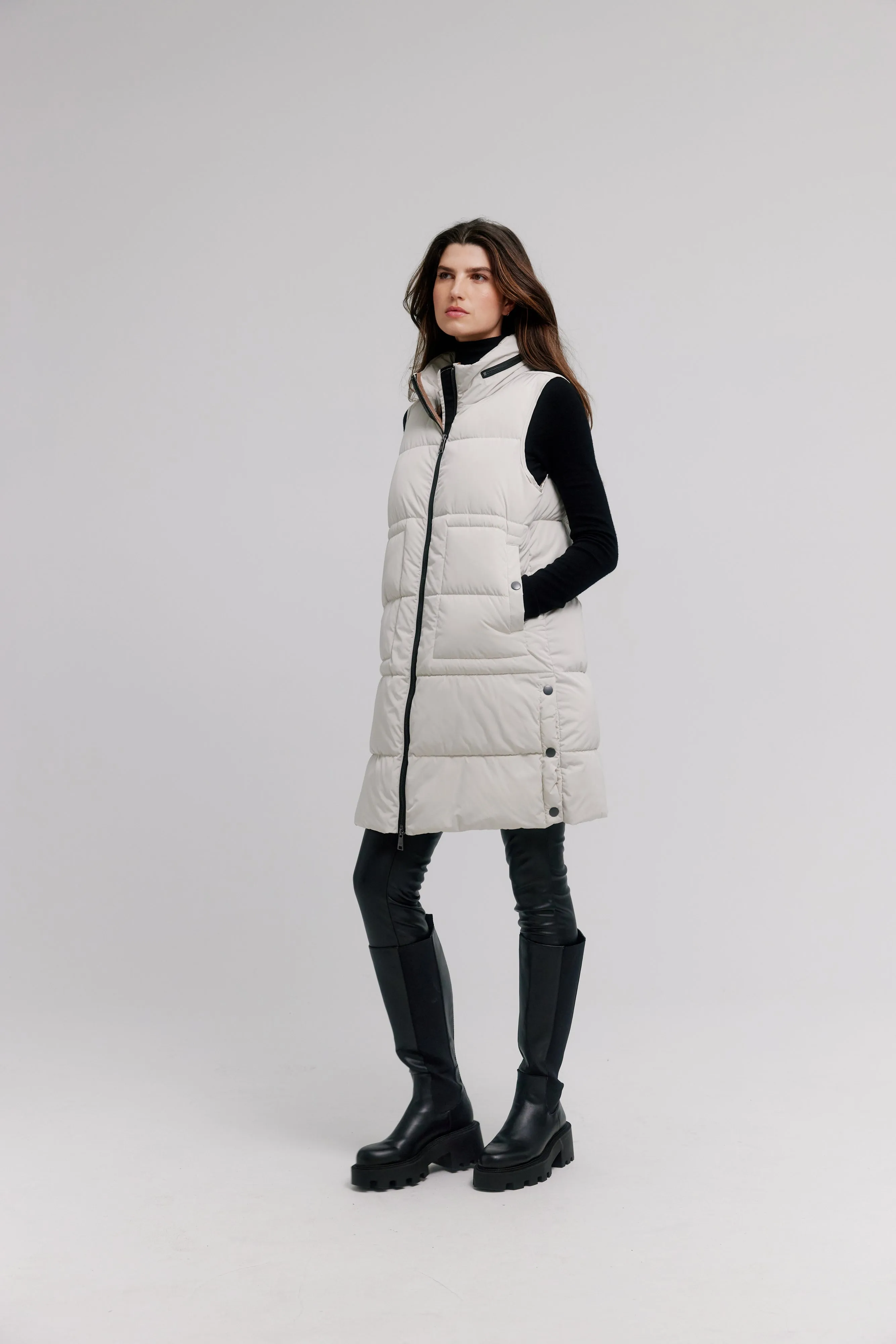 Super Light Quilted Vest W/ Side Snaps