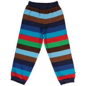 Sweatpants- medieval blue striped