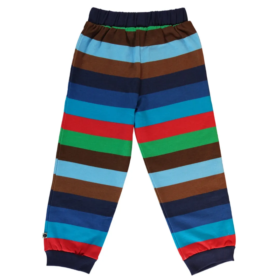 Sweatpants- medieval blue striped