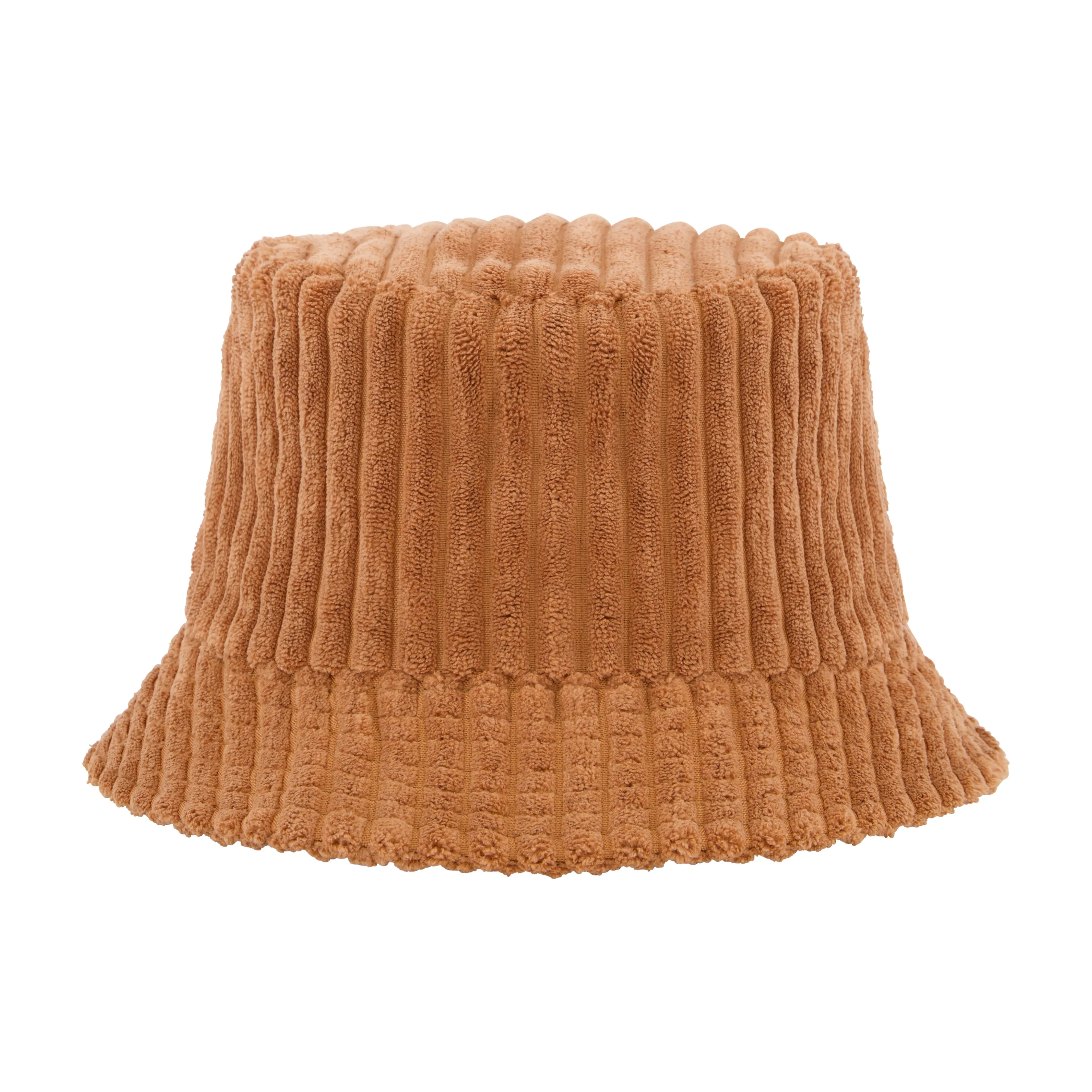 Tahari New York Women's Wide Wale Corduroy Bucket Hat - Chic and Stylish Headwear Packable for Travel