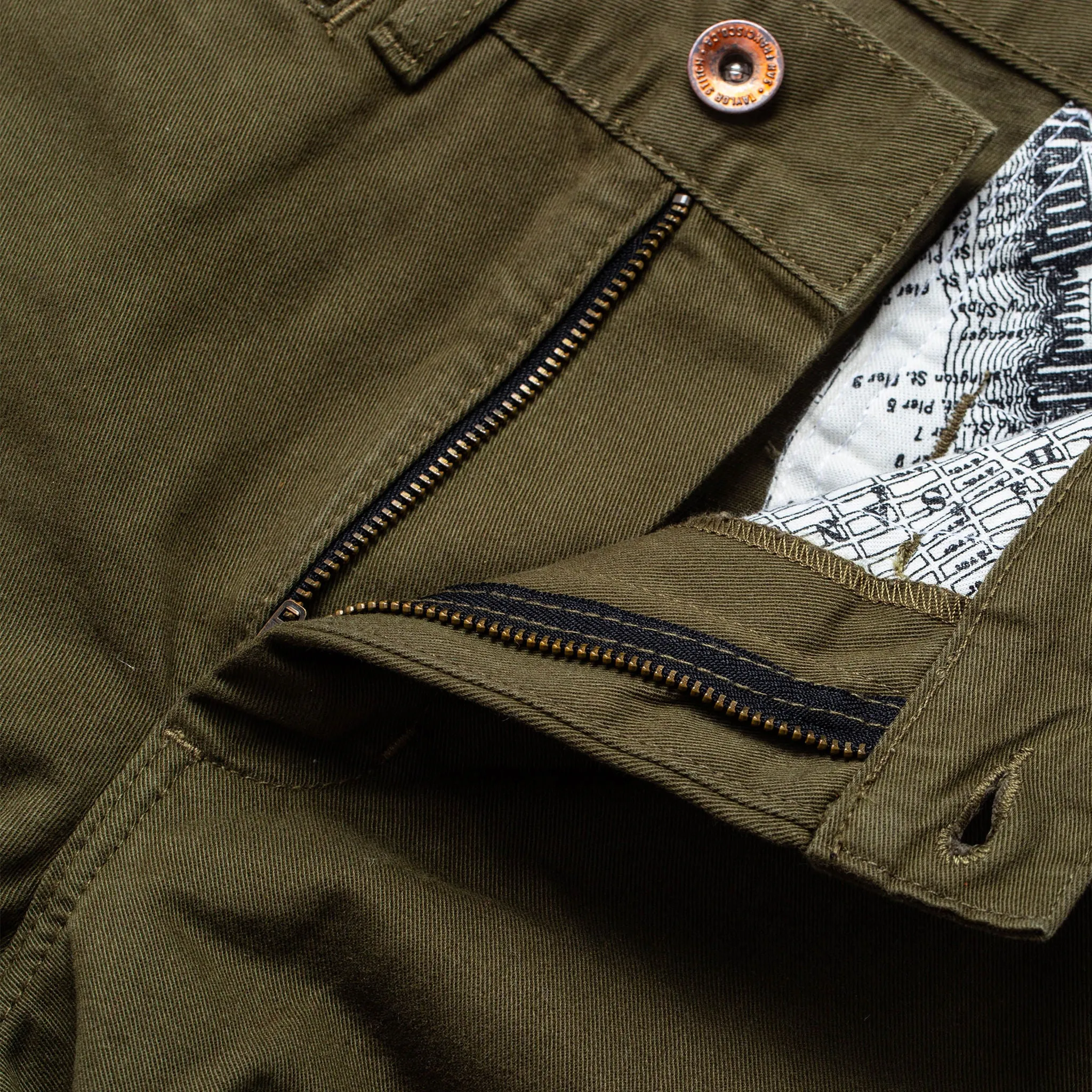 The Democratic Chino in Organic Olive